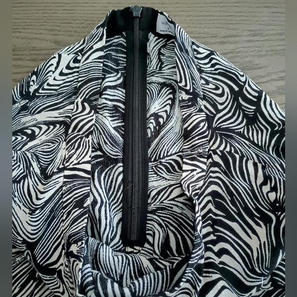 Anthropologie Artizia Wilfred Animal Print Crepe A-line Skirt  Size 4 pre-owned - Picture 3 of 6